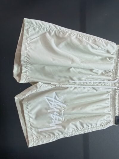 Bej Naylon Spor Şort