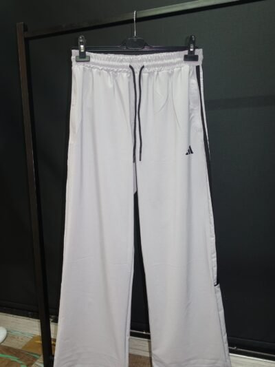 Beyaz Adidas Logolu Eşofman Altı (İkinci Model)