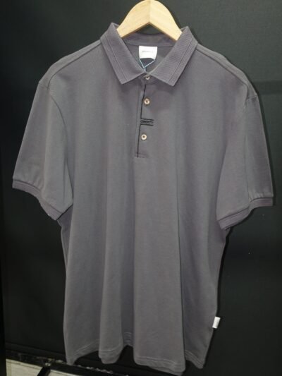 Gri Fermuarlı Erkek Polo