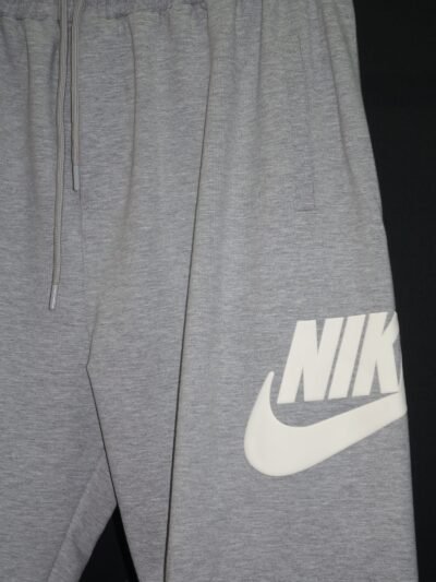 Gri Nike Büyük Logolu Eşofman Altı