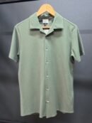 Olive Örgü Dokulu Erkek Polo
