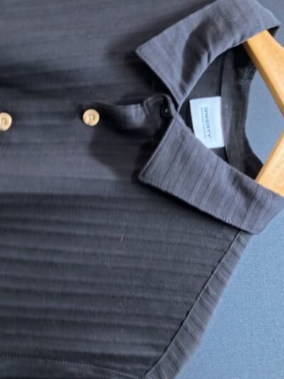 Siyah Düğmeli Erkek Polo (İkinci Model)